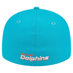 Omaha Low Profile 59FIFTY Fitted Hat - Miami Dolphins