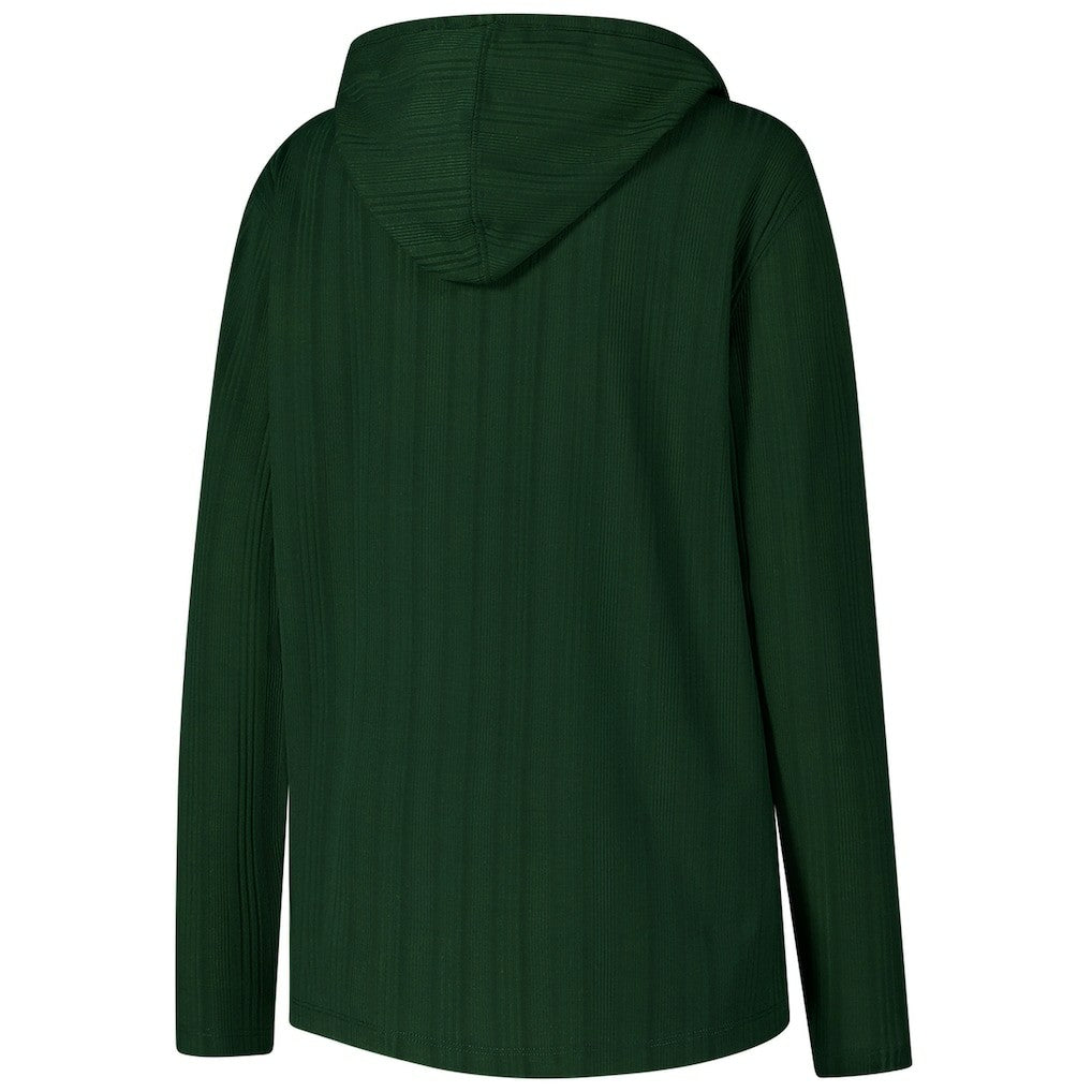 Antigua Women's Opulent Long Sleeve Hoodie T-Shirt - Green Bay Packers