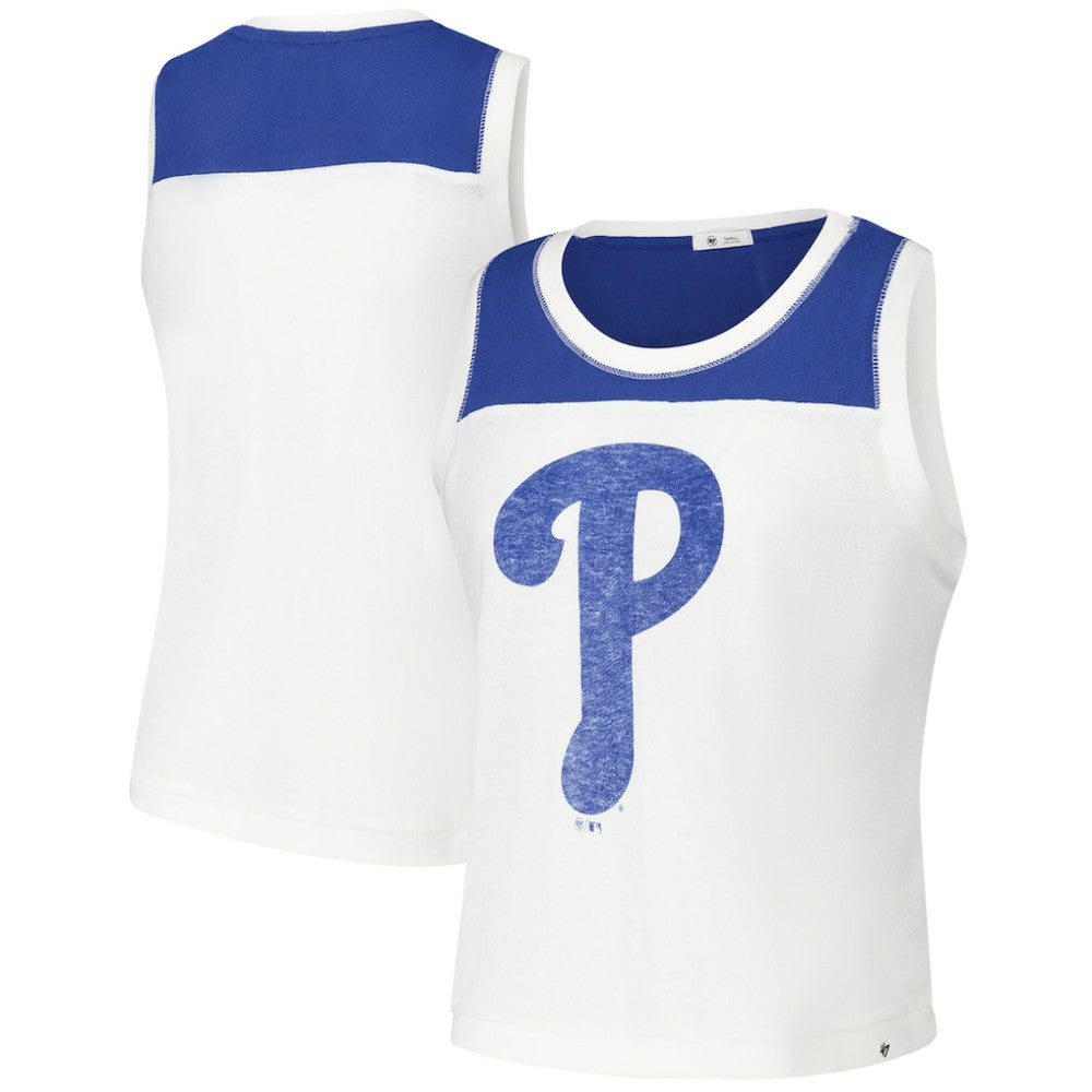 MLB Philadelphia Phillies '47 Women's Premier Zoey Waist Length Tank Top