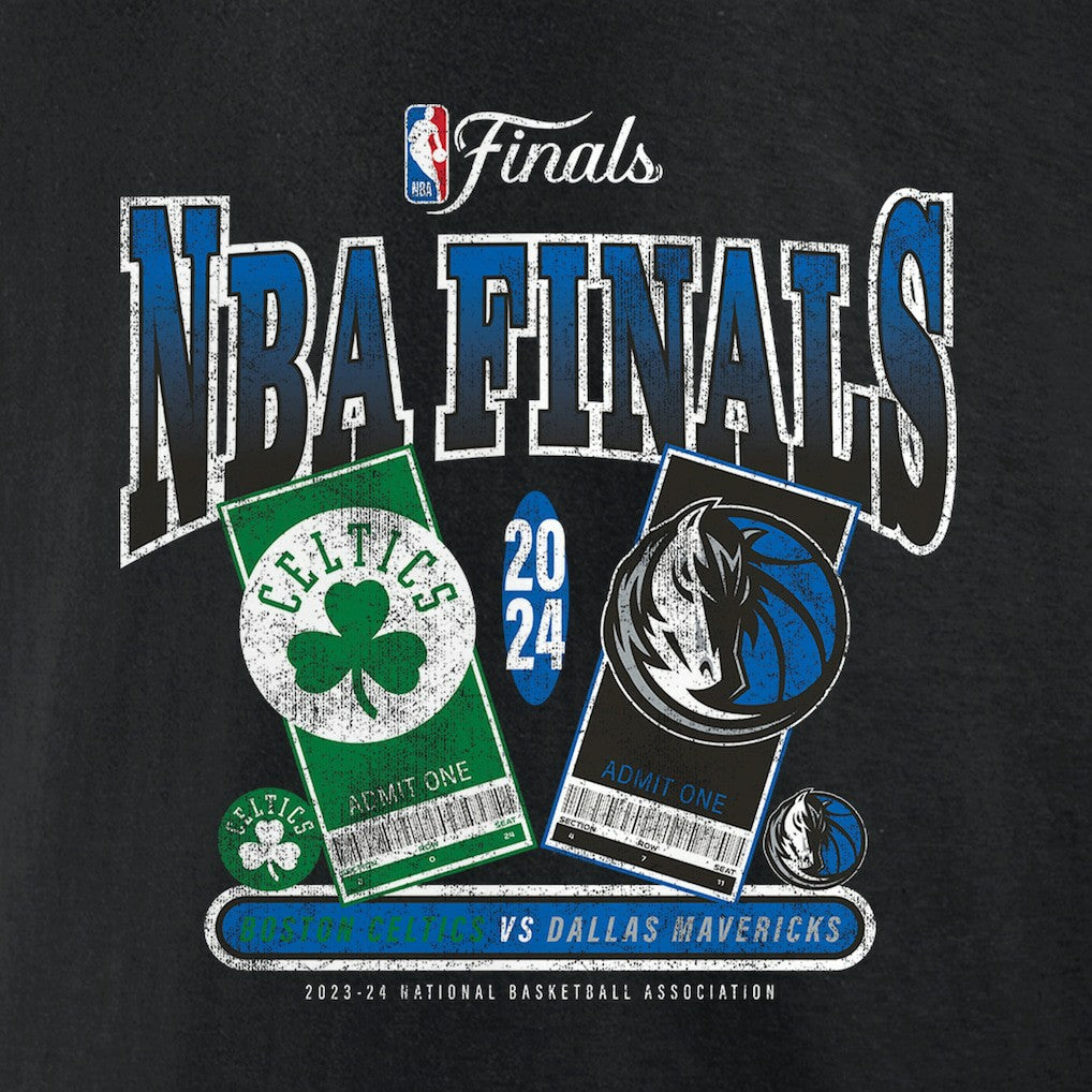 NBA Boston Celtics vs. Dallas Mavericks 2024 NBA Finals Matchup Drive To The Basket T-Shirt