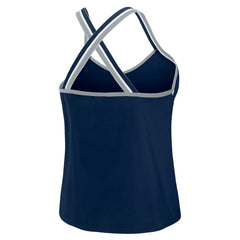 WEAR by Erin Andrews Women's Cross Strap Tri-Blend Tank Top - Dallas Cowboys