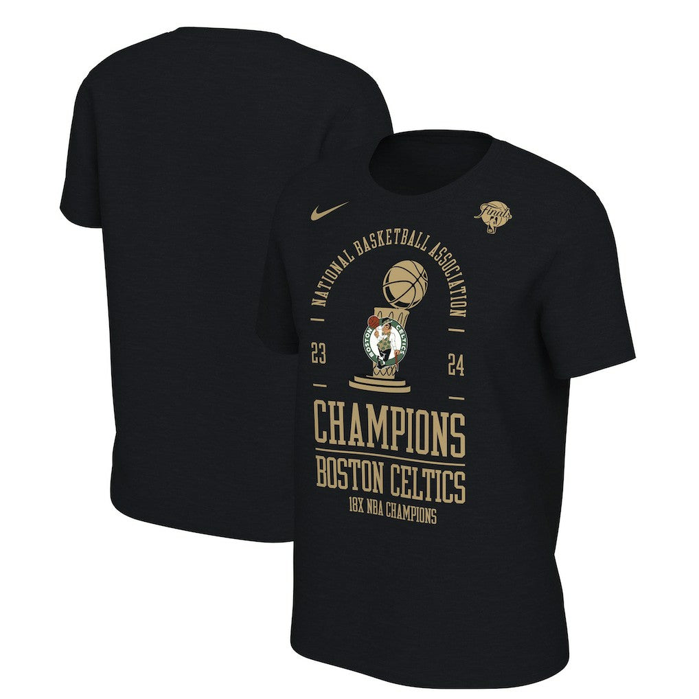 NBA Boston Celtics Women's 18-Time NBA Finals Champions Locker Room T-Shirt