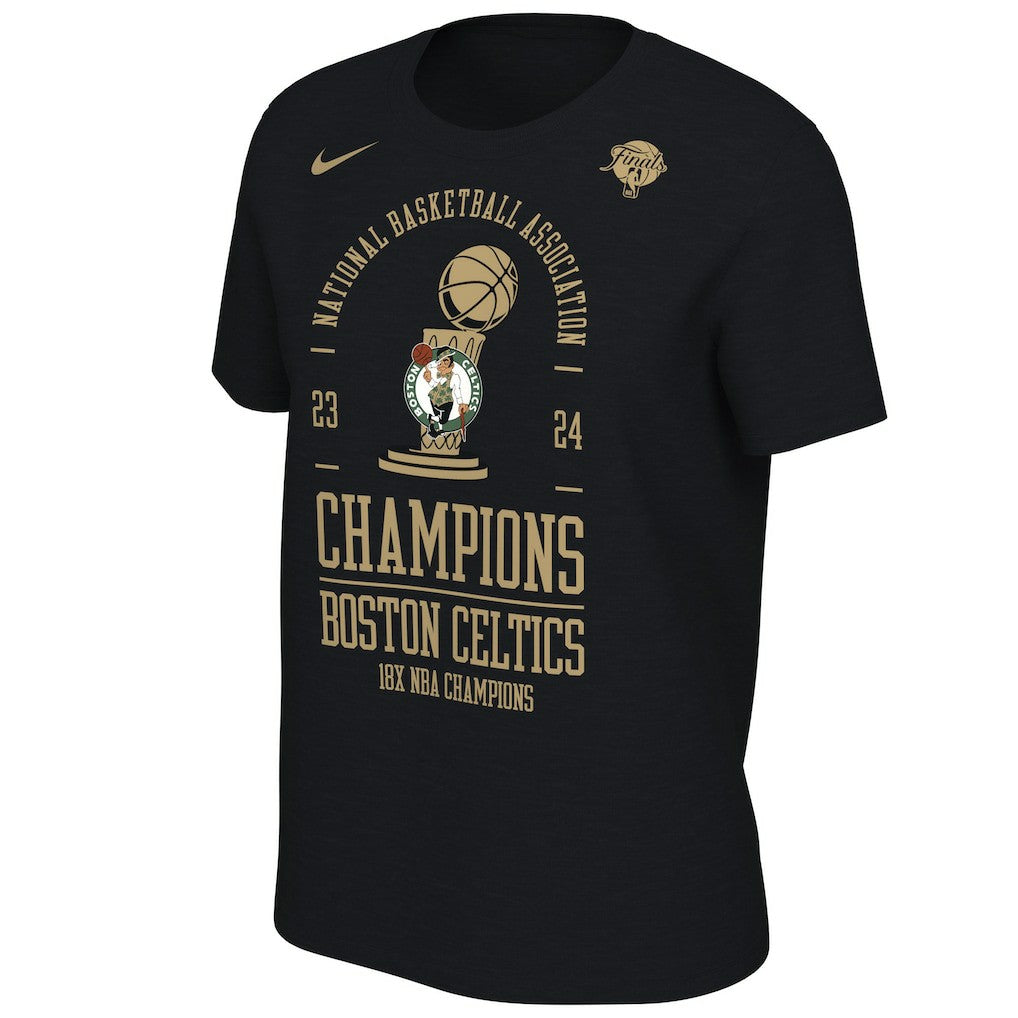 NBA Boston Celtics Women's 18-Time NBA Finals Champions Locker Room T-Shirt