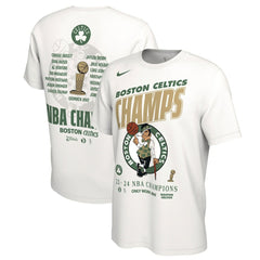 NBA Boston Celtics 2024 NBA Finals Champions Celebration Roster T-Shirt