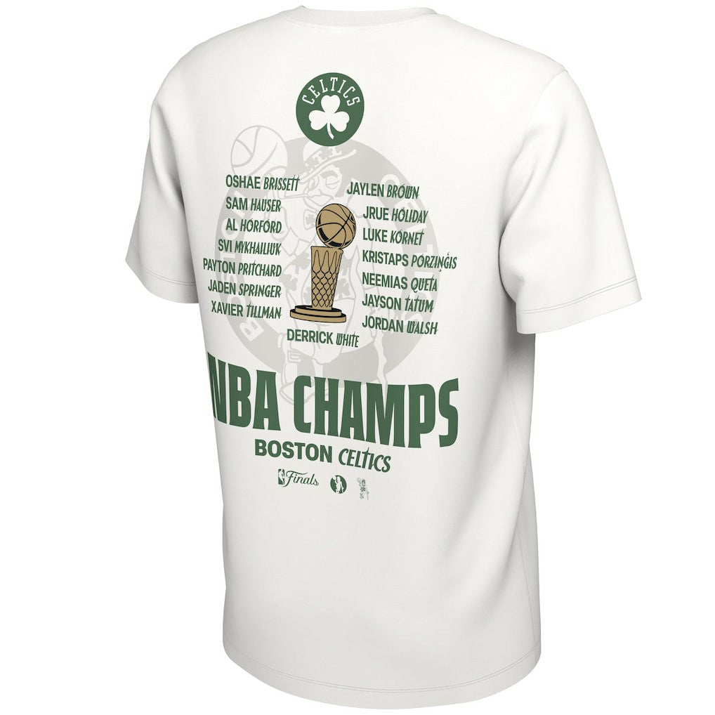 NBA Boston Celtics 2024 NBA Finals Champions Celebration Roster T-Shirt