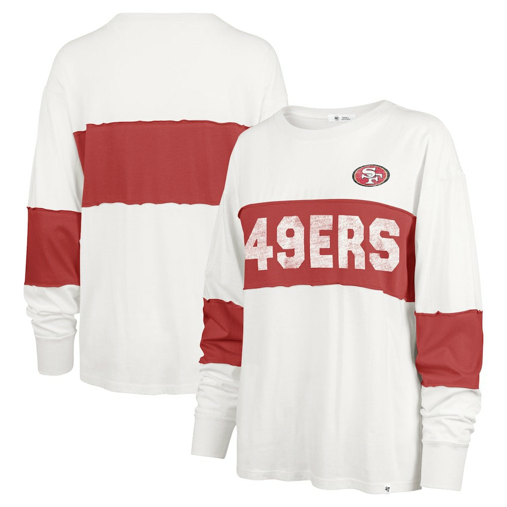 '47 Women's Clubhouse Pride Taylor Long Sleeve T-Shirt - San Francisco 49ers