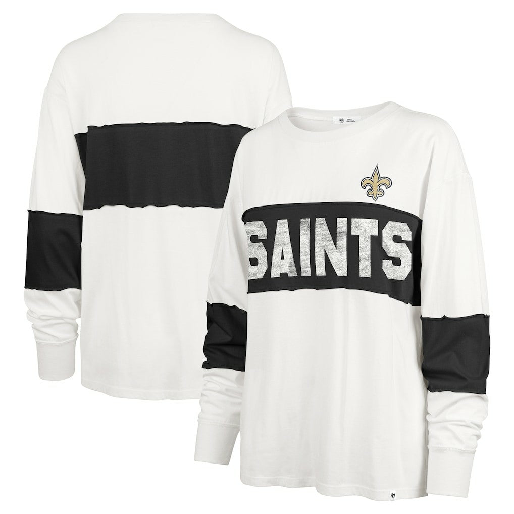 '47 Women's Clubhouse Pride Taylor Long Sleeve T-Shirt - New Orleans Saints