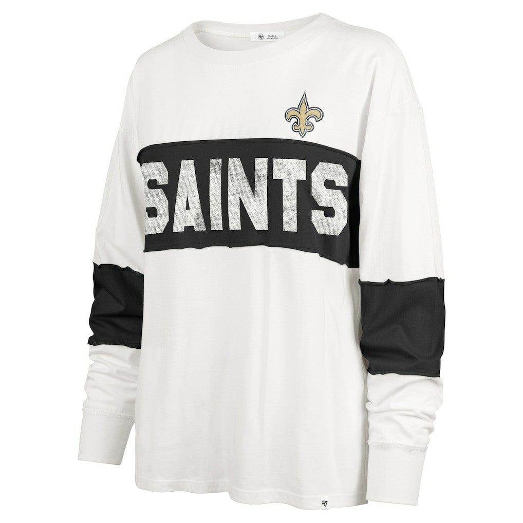 '47 Women's Clubhouse Pride Taylor Long Sleeve T-Shirt - New Orleans Saints