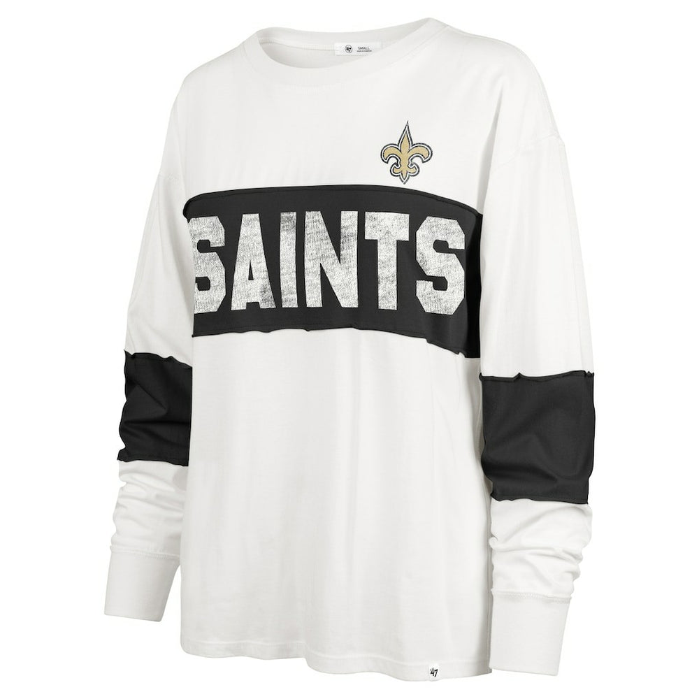 '47 Women's Clubhouse Pride Taylor Long Sleeve T-Shirt - New Orleans Saints