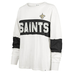 '47 Women's Clubhouse Pride Taylor Long Sleeve T-Shirt - New Orleans Saints