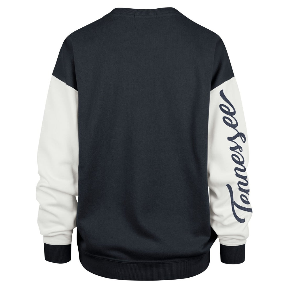 '47 Women's Double Header Rise Andie Pullover Sweatshirt - Tennessee Titans