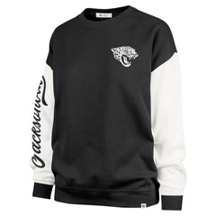'47 Women's Double Header Rise Andie Pullover Sweatshirt - Jacksonville Jaguars