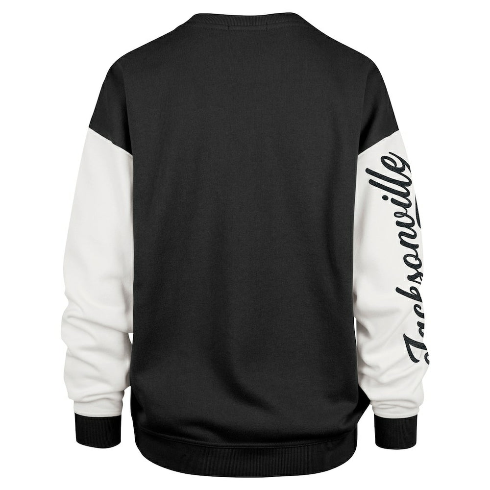 '47 Women's Double Header Rise Andie Pullover Sweatshirt - Jacksonville Jaguars