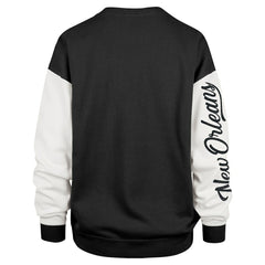 '47 Women's Double Header Rise Andie Pullover Sweatshirt - New Orleans Saints