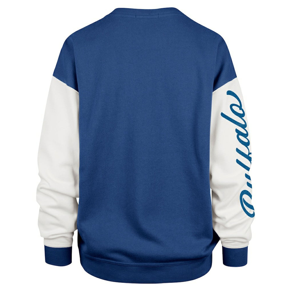 '47 Women's Double Header Rise Andie Pullover Sweatshirt - Buffalo Bills