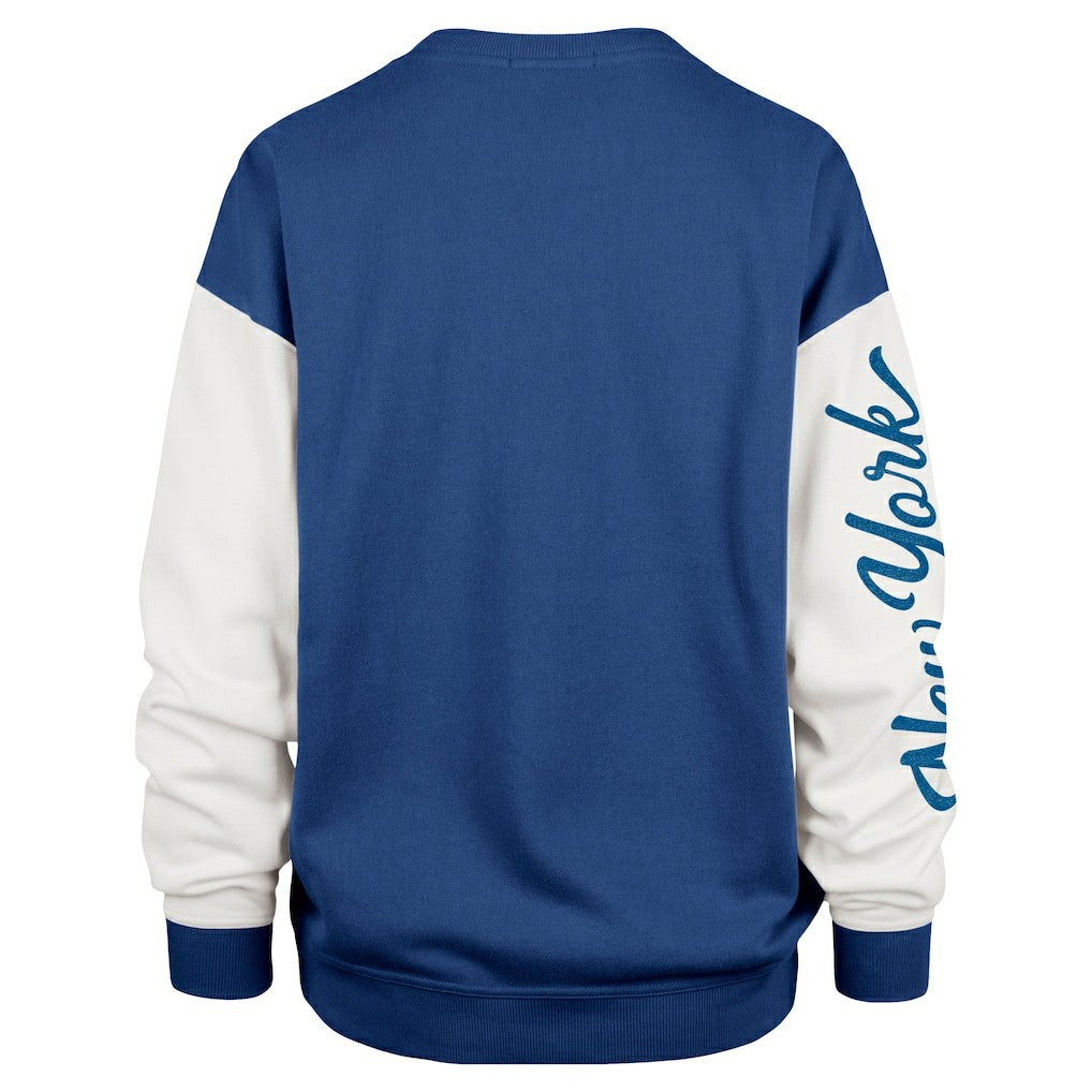 '47 Women's Double Header Rise Andie Pullover Sweatshirt - New York Giants
