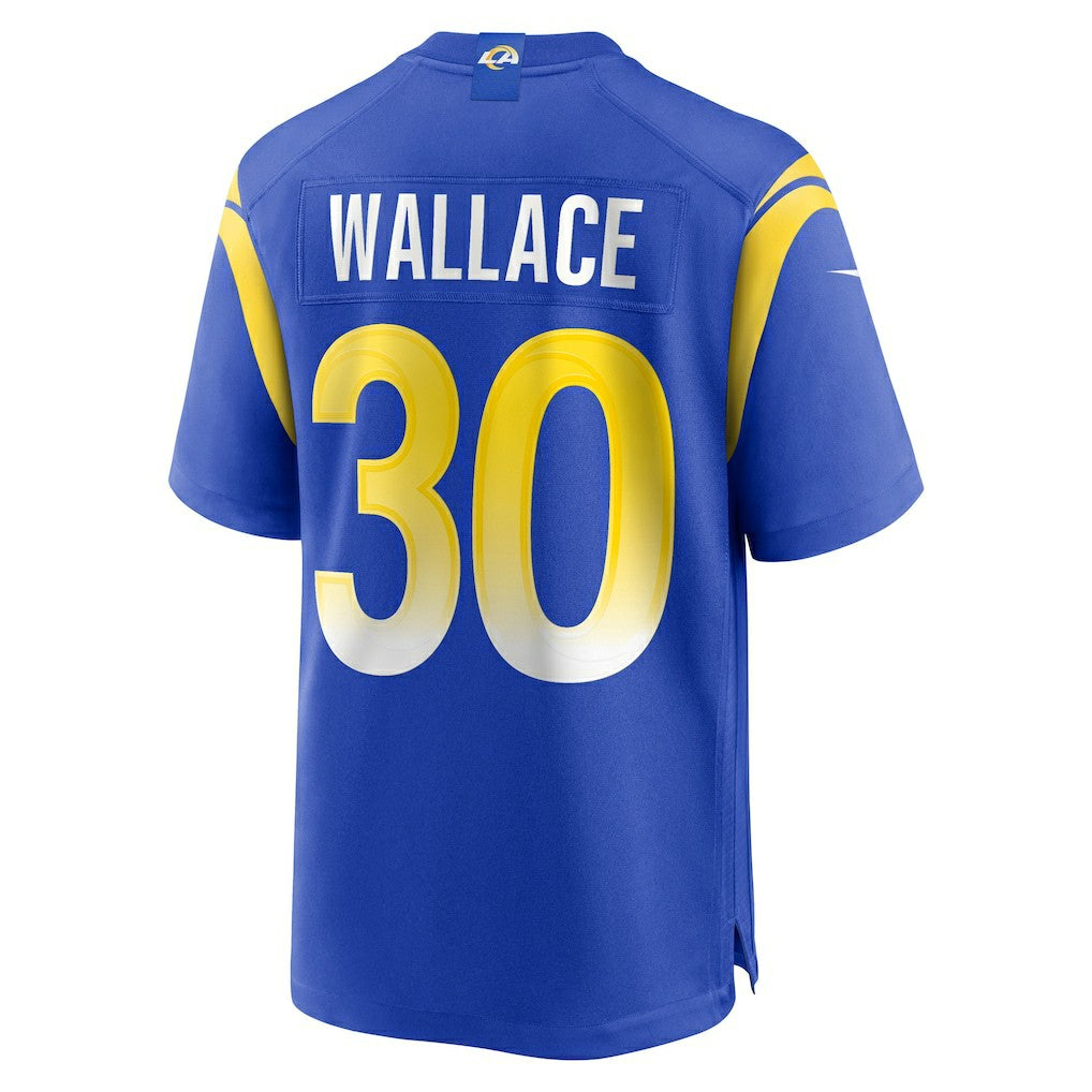 Josh Wallace  Game Jersey - Los Angeles Rams
