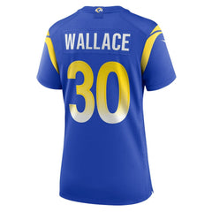 Josh Wallace  Women's Game Jersey - Los Angeles Rams
