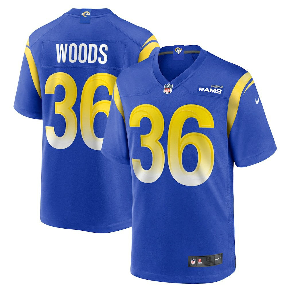 Charles Woods  Game Jersey - Los Angeles Rams