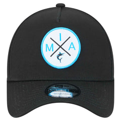 MLB Miami Marlins New Era 9FORTY A-Frame Adjustable Hat