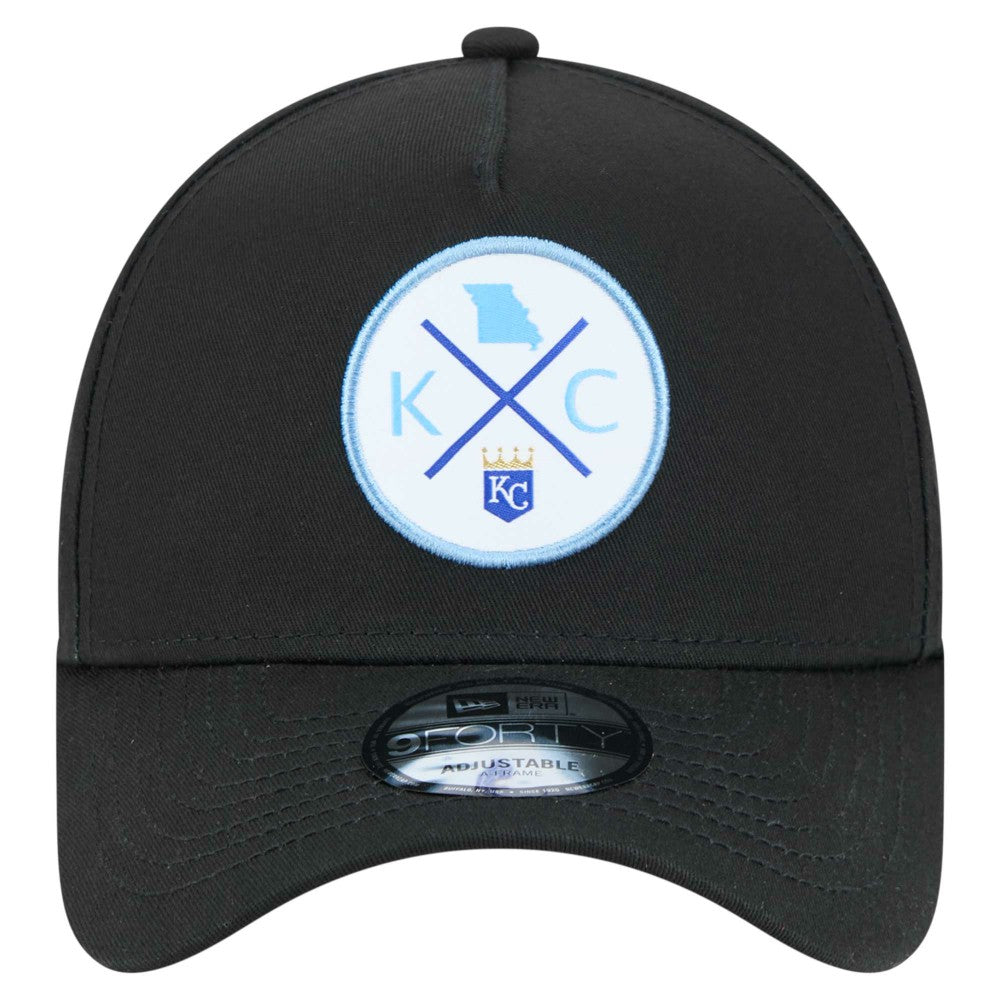 MLB Kansas City Royals New Era 9FORTY A-Frame Adjustable Hat