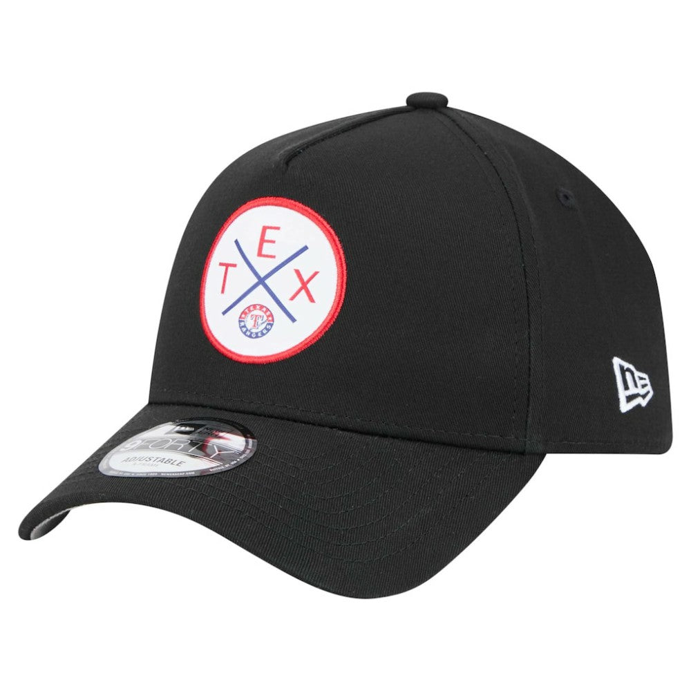 MLB Texas Rangers New Era 9FORTY A-Frame Adjustable Hat
