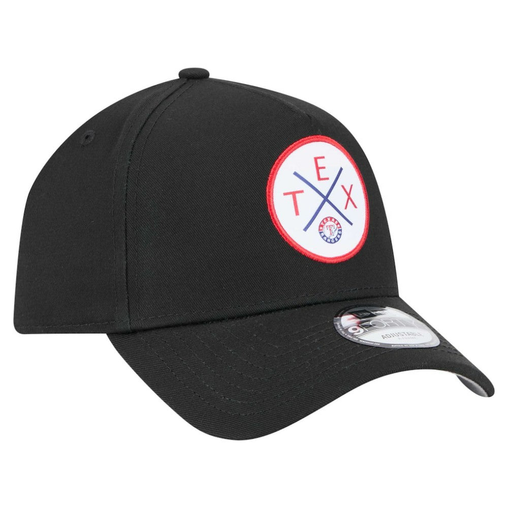 MLB Texas Rangers New Era 9FORTY A-Frame Adjustable Hat