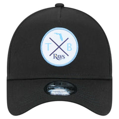 MLB Tampa Bay Rays New Era 9FORTY A-Frame Adjustable Hat