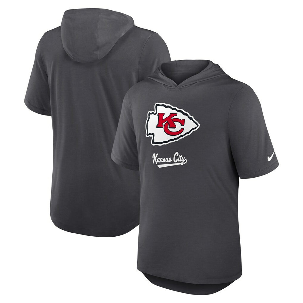 Tri-Blend Performance Hoodie T-Shirt - Kansas City Chiefs