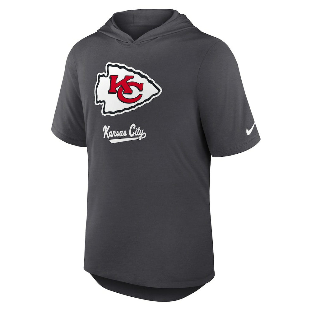 Tri-Blend Performance Hoodie T-Shirt - Kansas City Chiefs