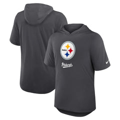 Tri-Blend Performance Hoodie T-Shirt - Pittsburgh Steelers