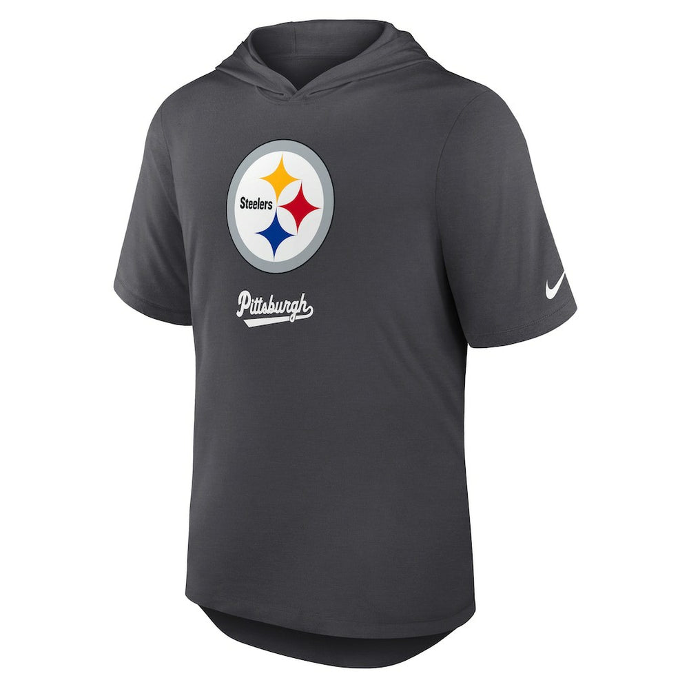 Tri-Blend Performance Hoodie T-Shirt - Pittsburgh Steelers