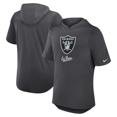 Tri-Blend Performance Hoodie T-Shirt - Las Vegas Raiders