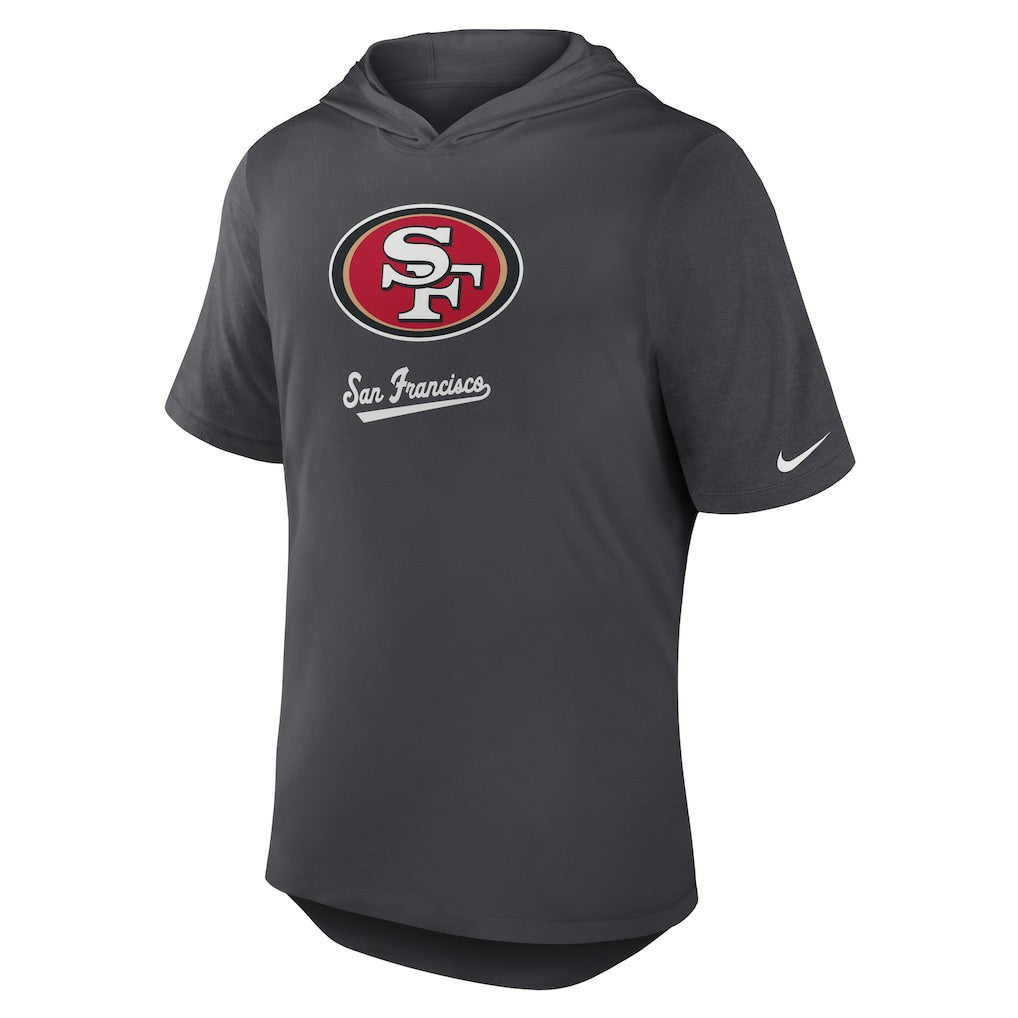 Tri-Blend Performance Hoodie T-Shirt - San Francisco 49ers