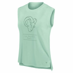 Women's Studio Embrace Tank Top - Los Angeles Rams