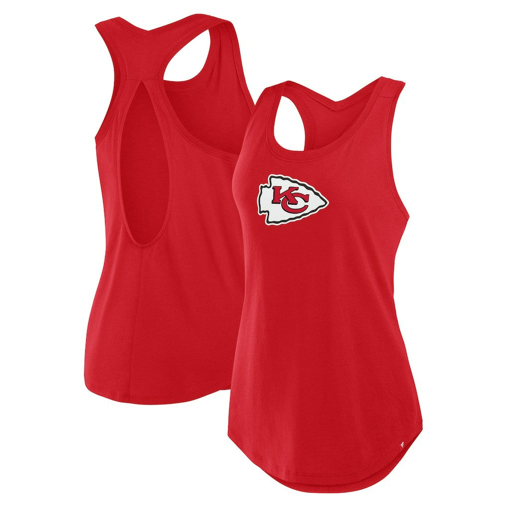 Women's Iron Fan Tank Top - Kansas City Chiefs