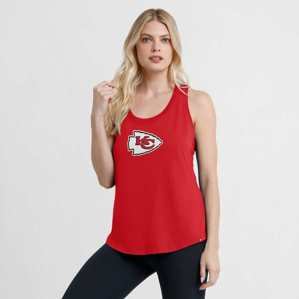 Women's Iron Fan Tank Top - Kansas City Chiefs
