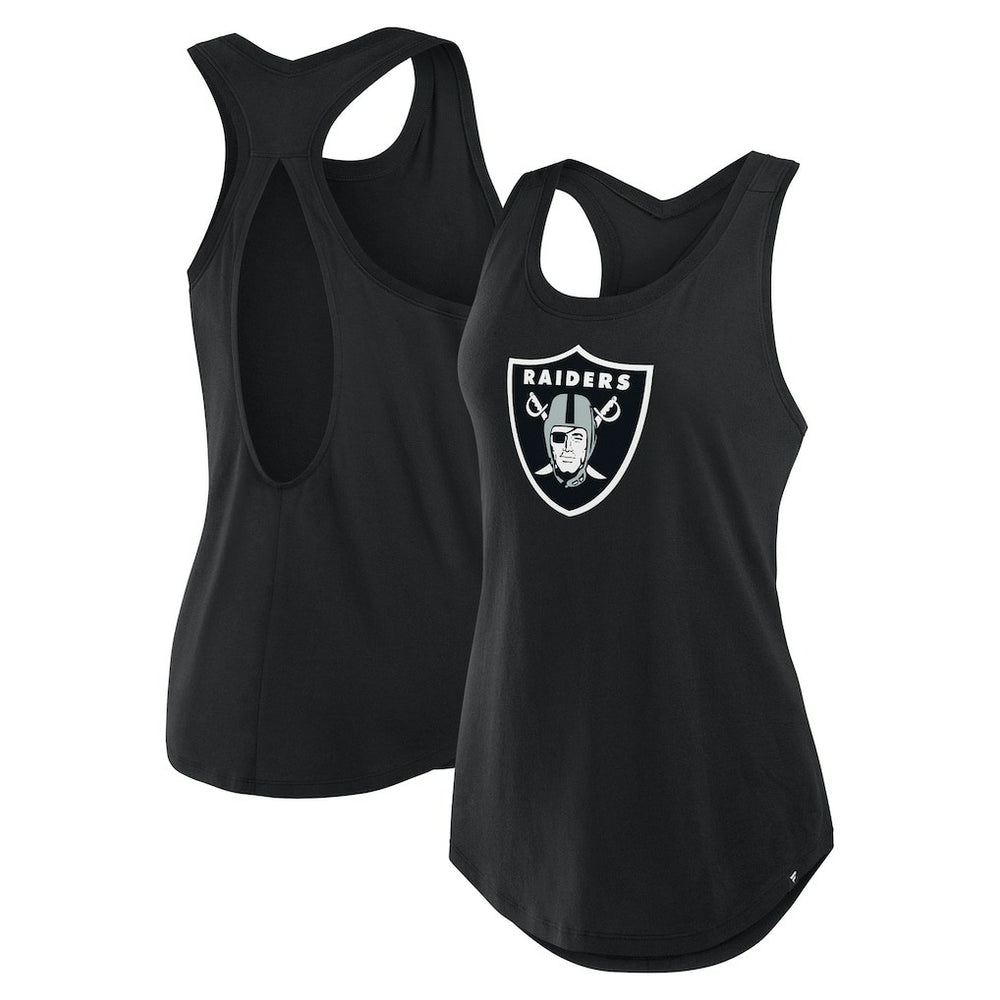Women's Iron Fan Tank Top - Las Vegas Raiders