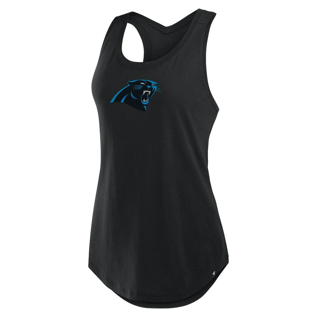 Women's Iron Fan Tank Top - Carolina Panthers