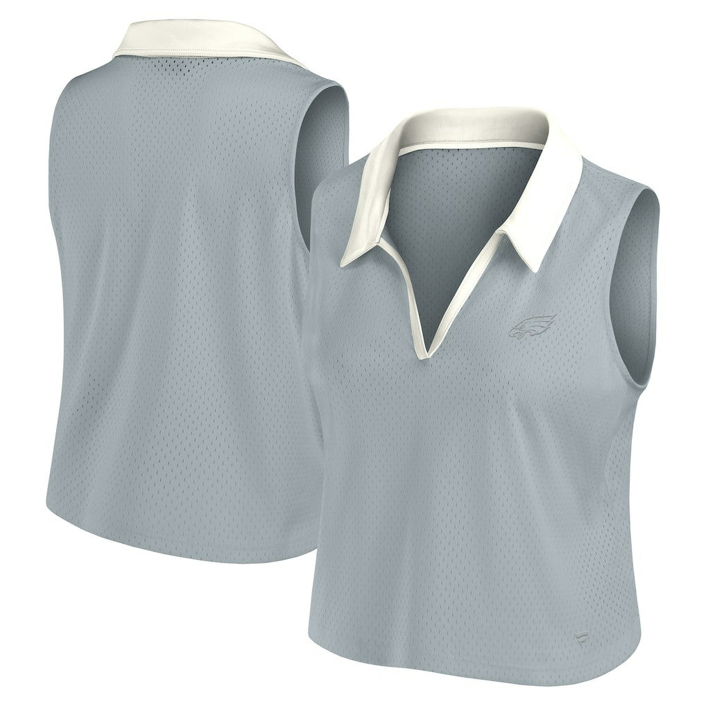 Women's Studio Wellness V-Neck Tank Top - Philadelphia Eagles