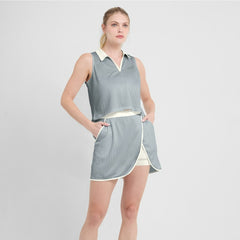 Women's Studio Wellness V-Neck Tank Top - Philadelphia Eagles