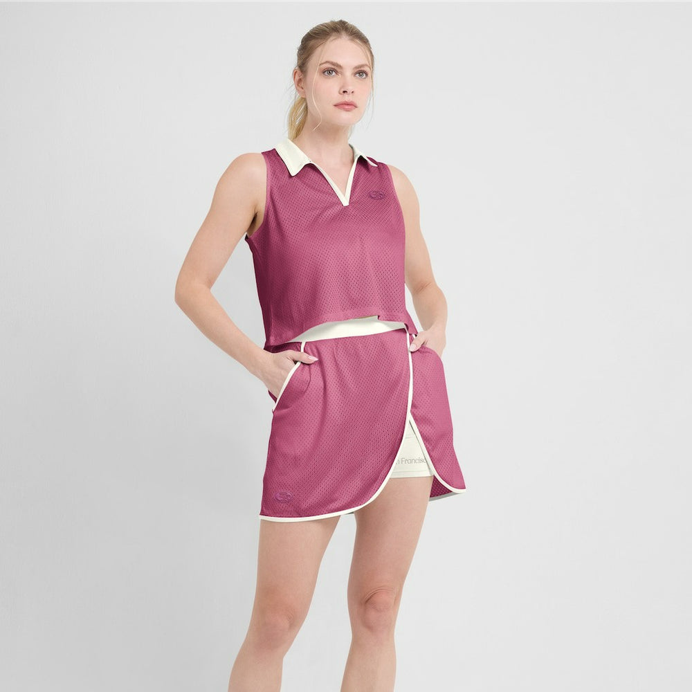 Women's Studio Wellness V-Neck Tank Top - San Francisco 49ers