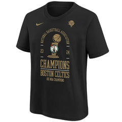 NBA Boston Celtics Youth 18-Time NBA Finals Champions Locker Room T-Shirt
