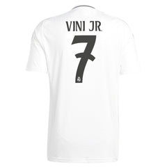 Vini Jr. Real Madrid 2024/25 Home Replica Player Jersey - Adidas White