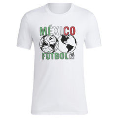Mexico National Team Around The World T-Shirt - Adidas White