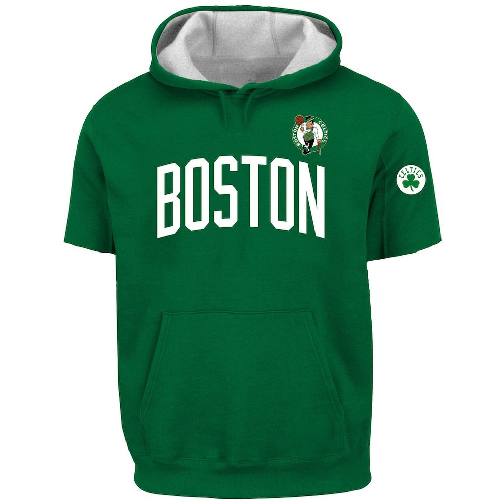 NBA Jayson Tatum Boston Celtics Big & Tall Short Sleeve Hoodie