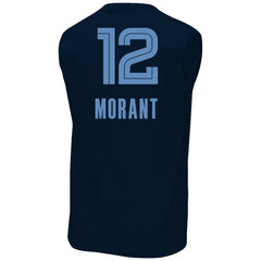 NBA Ja Morant Memphis Grizzlies Profile Big & Tall Player Muscle Tank