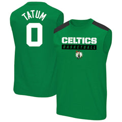 NBA Jayson Tatum Boston Celtics Profile Big & Tall Player Muscle Tank