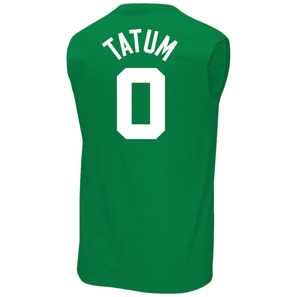 NBA Jayson Tatum Boston Celtics Profile Big & Tall Player Muscle Tank