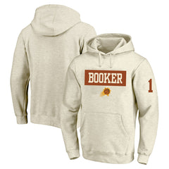 NBA Devin Booker Phoenix Suns Profile Big & Tall Player Double Face Tri-Blend Pullover Hoodie